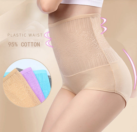 High Waist Slim Sexy Lace Body Shaping Panties