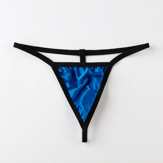 100% Mulberry Silk Low Rise Thong