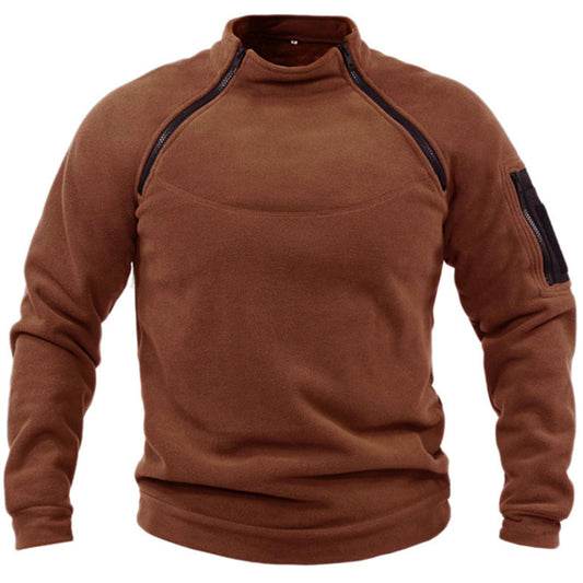 Men's Tactical Warm Breathable Outdoor Fleece Sweatshirt
