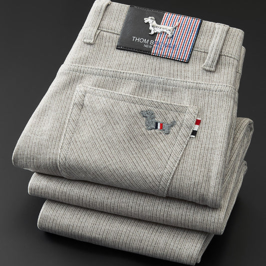 Men's Winter Thick Warm Woolen Casual Pants