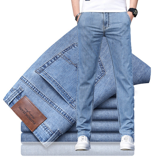 Men's New Business Commuter Cotton Stretch Casual Jeans