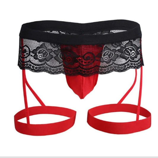 Men's Sexy Lace Thong