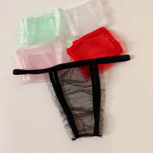 Men's Transparent Mesh Sexy Thong