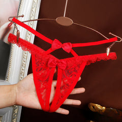 Lace Hollow Low Waist Breathable Sexy Thong