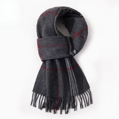 Men's 100% wool scarf