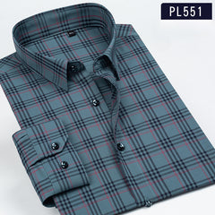 New Men's Casual Striped Shirt