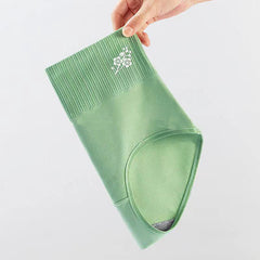 [5 PCS] Cotton High-Waisted Comfort Printed Panties -  