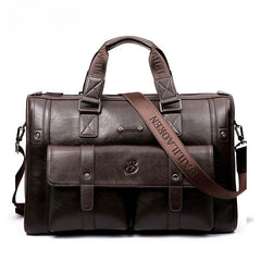Men's Retro Casual Business Portable Cross-body Bag Briefcase
