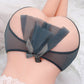 Mesh Strap Hollow Bow Underwear