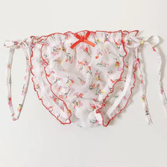 Sexy breathable bowknot panties