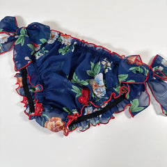 Soft Ruffled Mesh Breathable Briefs