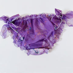 Soft Ruffled Mesh Breathable Briefs