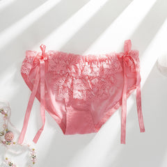 Sexy Lace Jacquard Strap Panties