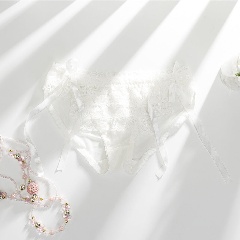 Sexy Lace Jacquard Strap Panties
