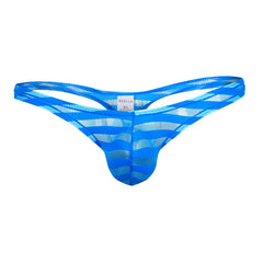 Men's Ultra-thin Mesh Transparent Breathable Sexy Striped Thongs