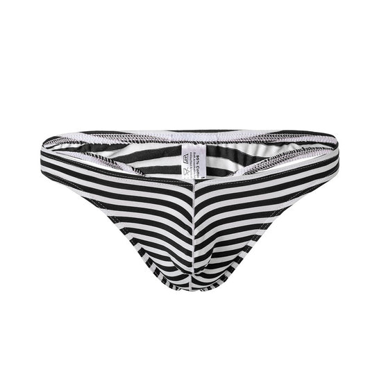 Striped stylish and comfortable low waist sexy briefs