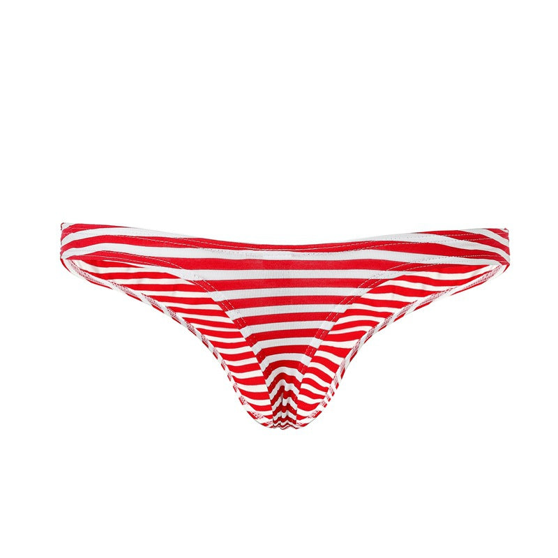 Striped stylish and comfortable low waist sexy briefs