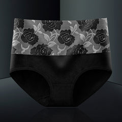 Women's Pure Cotton High Waist Plus Size Panties
