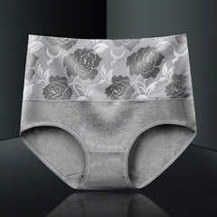 Women's Pure Cotton High Waist Plus Size Panties