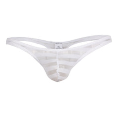Men's Ultra-thin Mesh Transparent Breathable Sexy Striped Thongs