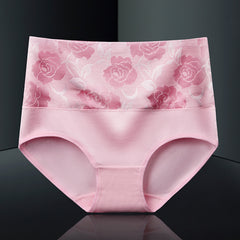Women's Pure Cotton High Waist Plus Size Panties