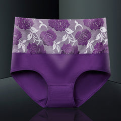 Women's Pure Cotton High Waist Plus Size Panties