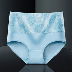 Women's Pure Cotton High Waist Plus Size Panties