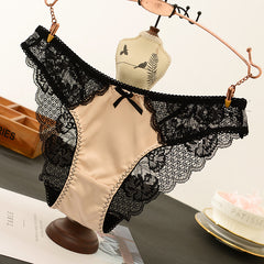 Fashionable, Comfortable, Sexy, Breathable Lace Low-waist Briefs