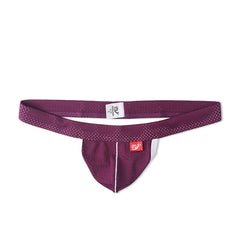 Low waist u-convex sexy breathable mesh thong