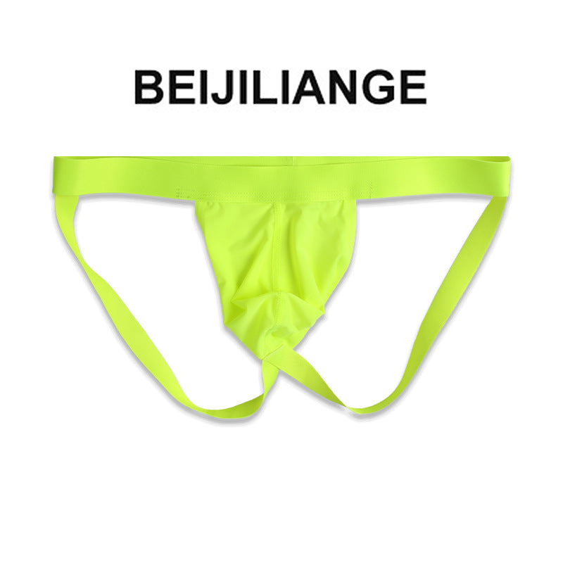 Men's Sexy Ice Silk Comfort Thong