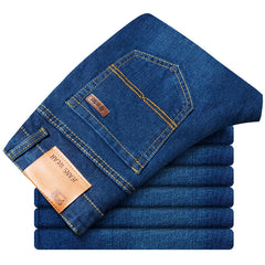 Men's Stretch Slim Business Straight Jeans