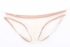Men's Sheer Mesh Pouch Low Rise Briefs