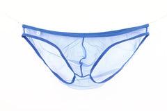Men's Sheer Mesh Pouch Low Rise Briefs