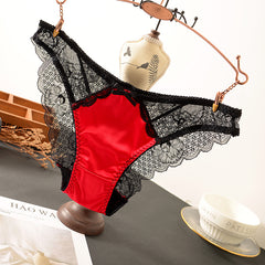Fashionable, Comfortable, Sexy, Breathable Lace Low-waist Briefs
