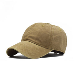 Men's Pure Cotton Patchwork Baseball Cap