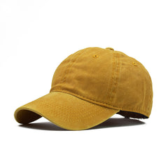 Men's Pure Cotton Patchwork Baseball Cap