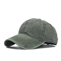 Men's Pure Cotton Patchwork Baseball Cap