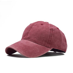 Men's Pure Cotton Patchwork Baseball Cap