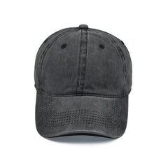 Men's Pure Cotton Patchwork Baseball Cap
