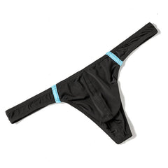 Men's Ice Silk Fashion High-end Comfortable Sexy Low Waist Thong