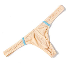 Men's Ice Silk Fashion High-end Comfortable Sexy Low Waist Thong