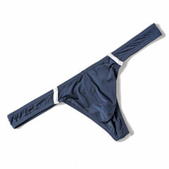 Men's Ice Silk Fashion High-end Comfortable Sexy Low Waist Thong
