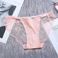 New style thin transparent lace ice silk seamless underwear