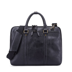 Men's Genuine Leather Briefcase Vintage Handbag