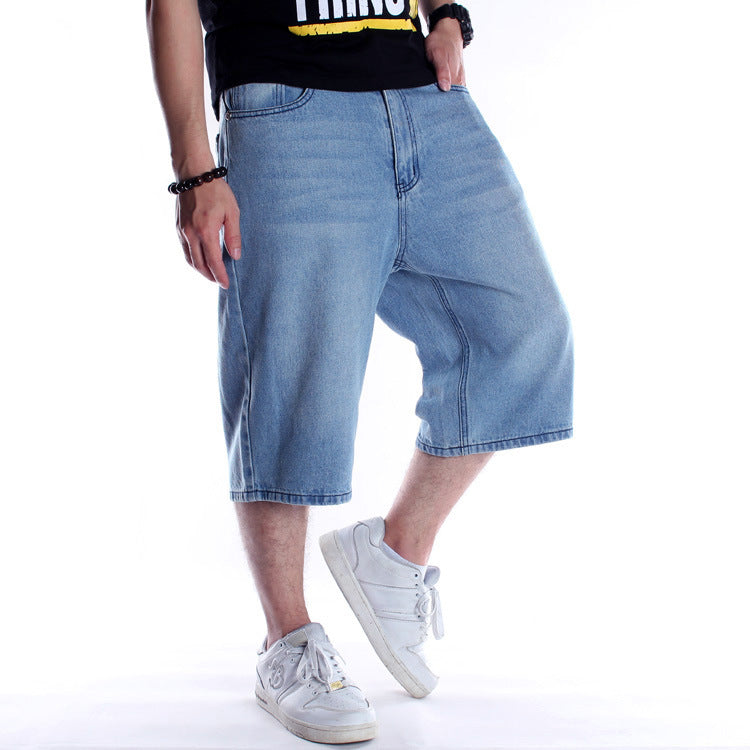Men's Loose Large Size Comfortable Breathable Jeans