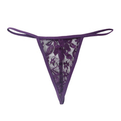 Sexy Floral Lace Transparent Sexy Thong