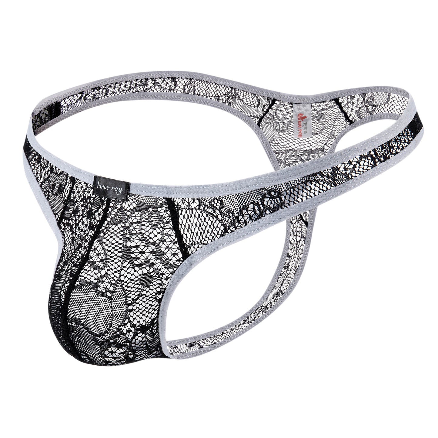 Men's Transparent Sexy Lace Thong