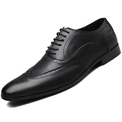 New men's large size fashion leather shoes