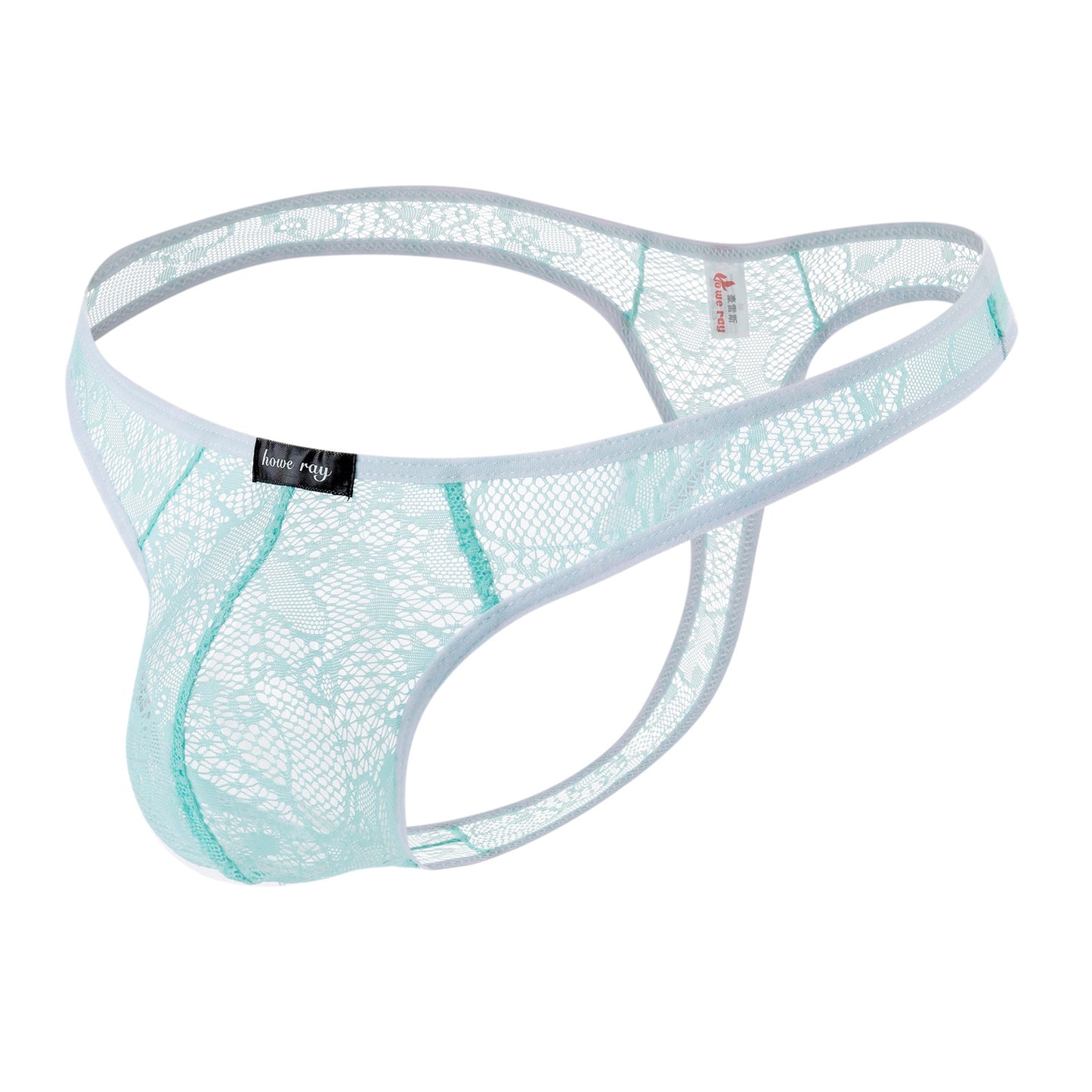 Men's Transparent Sexy Lace Thong