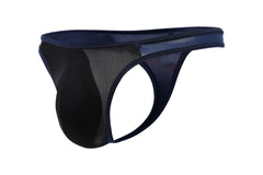 Men's Ice Silk Low Waist Contrast Color Trendy Thong